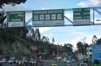 Entrando na Colômbia, na cidade de Ipiales